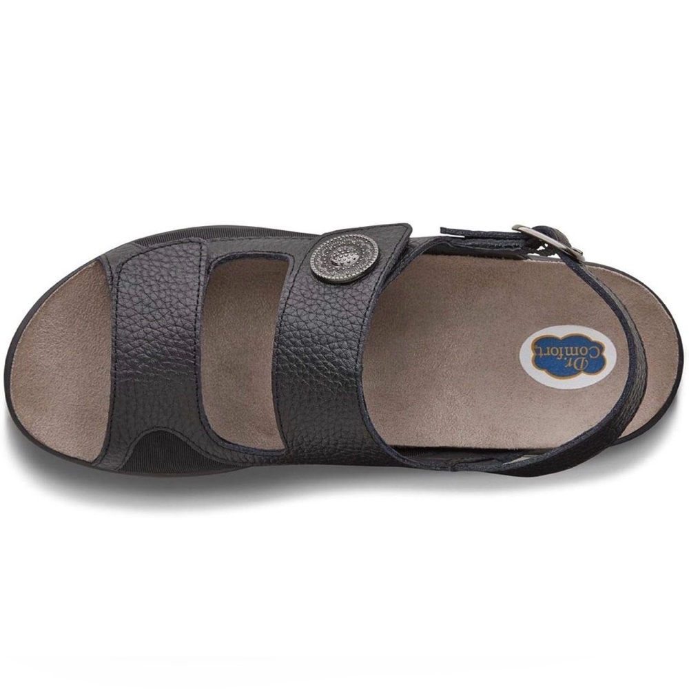 Dr. Comfort Women’s Lana Arch Support Non-Slip Sandals Black sz 8 - Picture 3 of 11